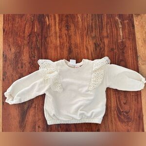 Toddler girl Zara sweatshirt